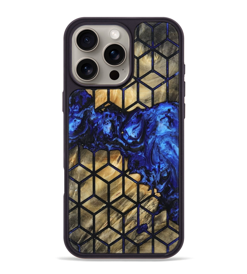 iPhone 16 Pro Max Wood Phone Case - Kareem (Pattern, 767041)