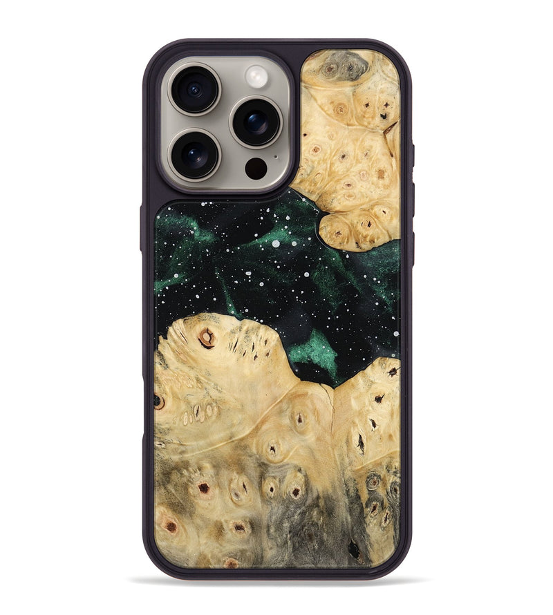 iPhone 16 Pro Max Wood Phone Case - Sherry (Cosmos, 767053)