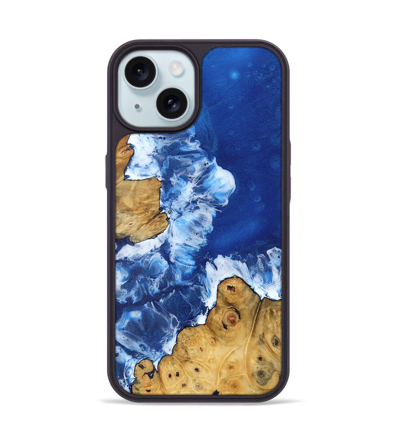 iPhone 15 Wood Phone Case - Sammy (Coastal, 767057)
