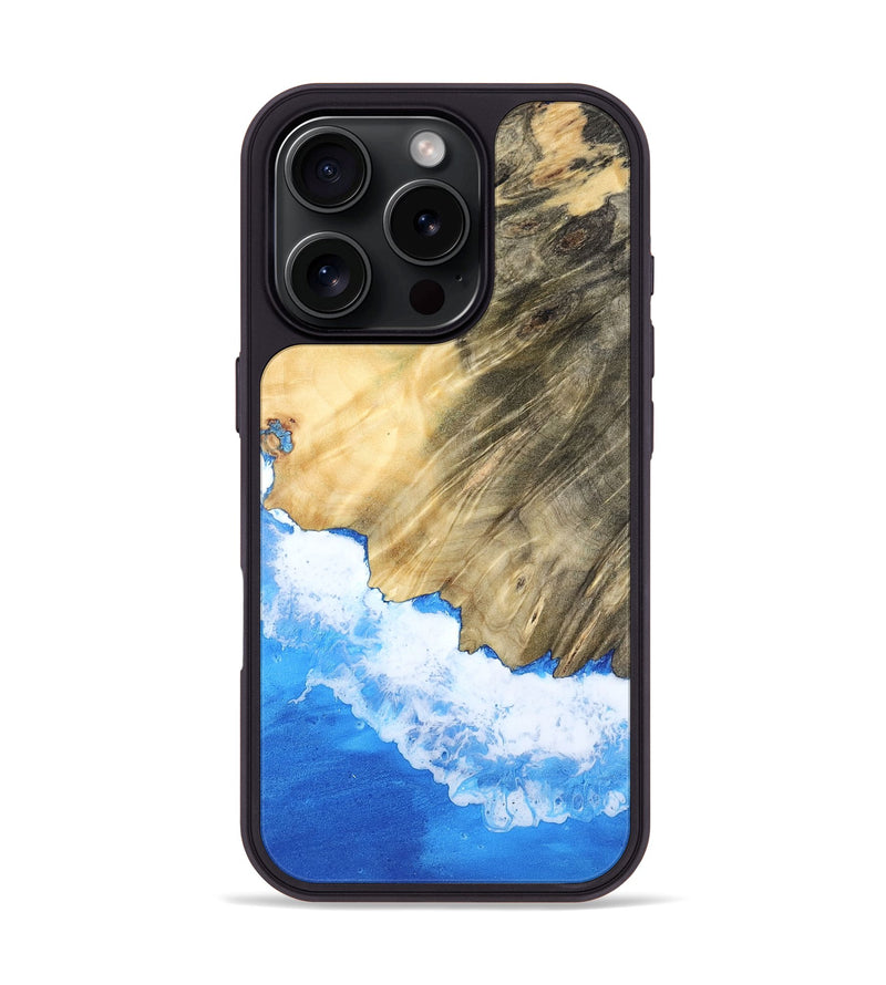 iPhone 16 Pro Wood Phone Case - Aryan (Coastal, 767119)