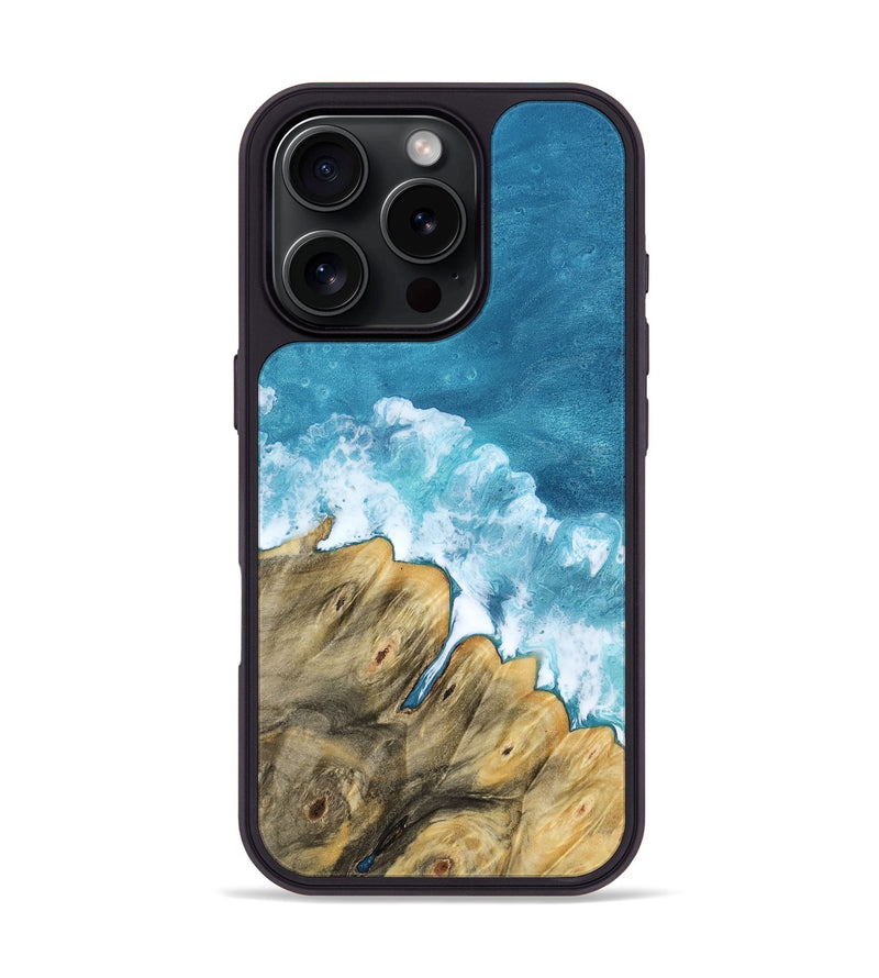 iPhone 16 Pro Wood Phone Case - Nichole (Coastal, 767136)