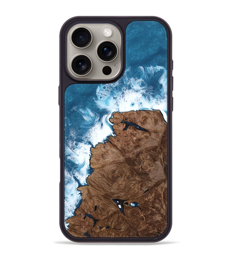 iPhone 16 Pro Max Wood Phone Case - Demario (Coastal, 767200)