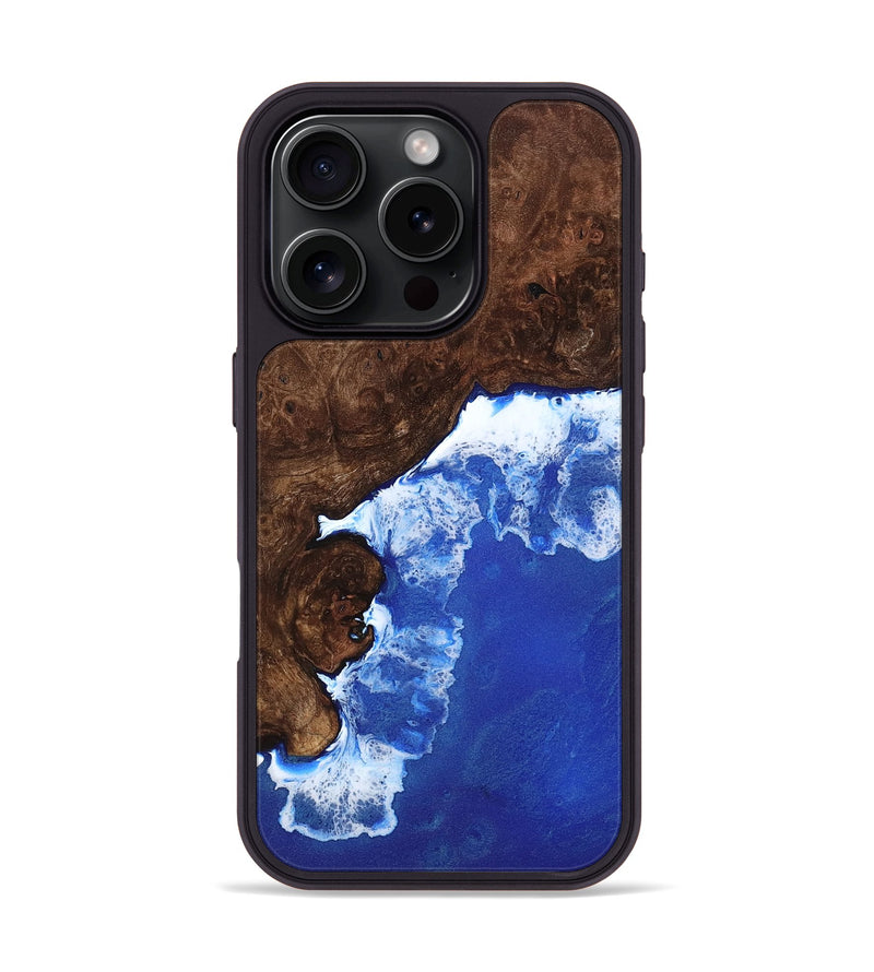 iPhone 16 Pro Wood Phone Case - Adriane (Coastal, 767222)