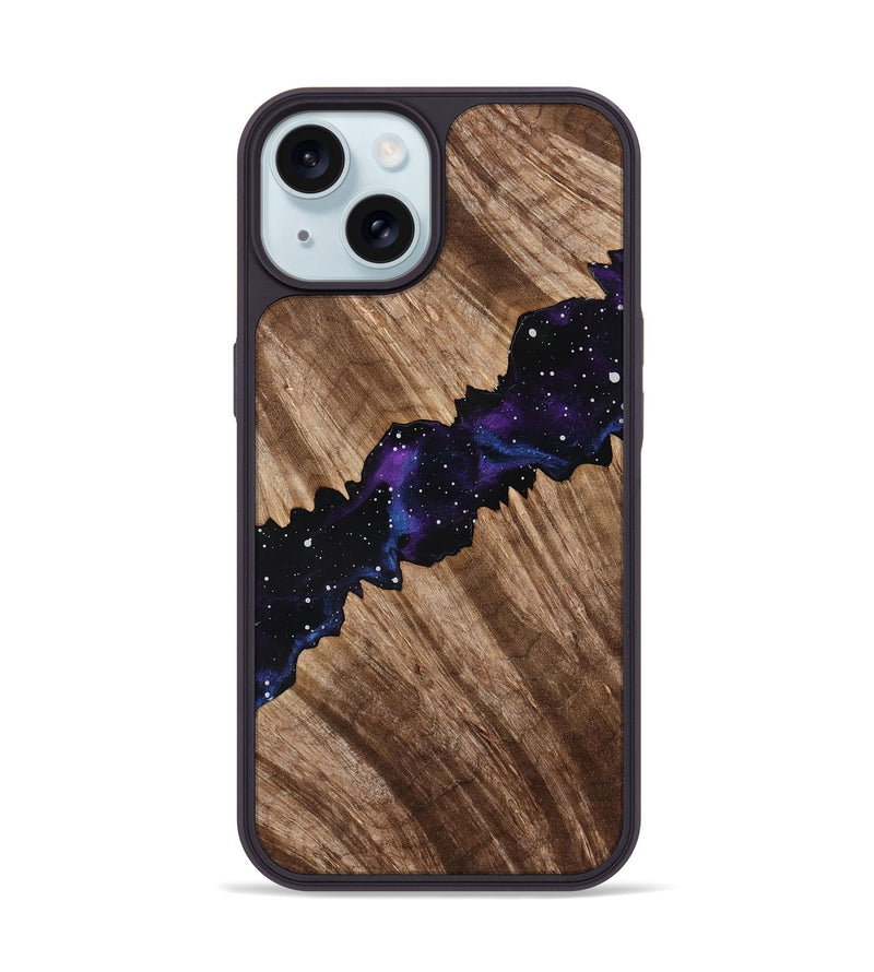 iPhone 15 Wood Phone Case - Linsey (Cosmos, 767269)