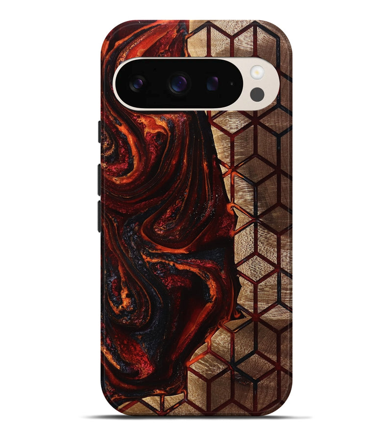 Pixel 9 Pro XL Wood Live Edge Phone Case - Kamila (Pattern, 767329)