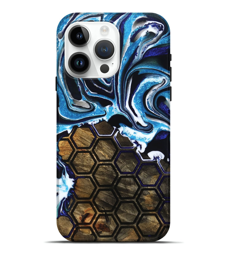 iPhone 15 Pro Max Wood Live Edge Phone Case - Guy (Pattern, 767332)
