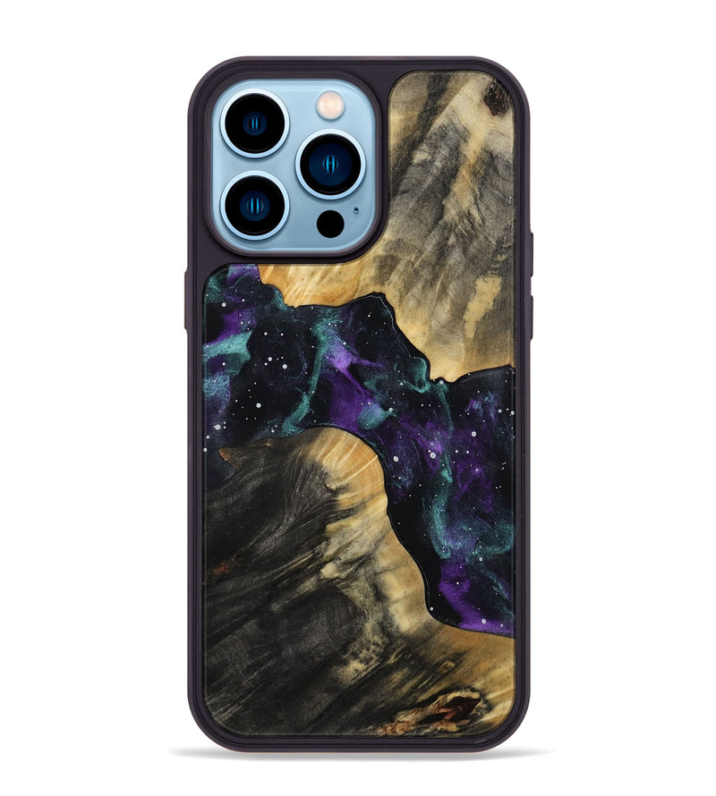 iPhone 14 Pro Max Wood Phone Case - Alonzo (Cosmos, 767391)