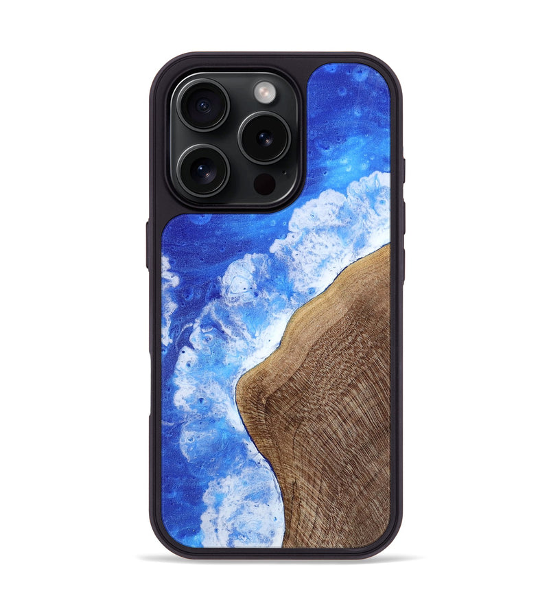 iPhone 16 Pro Wood Phone Case - Abbie (Coastal, 767396)