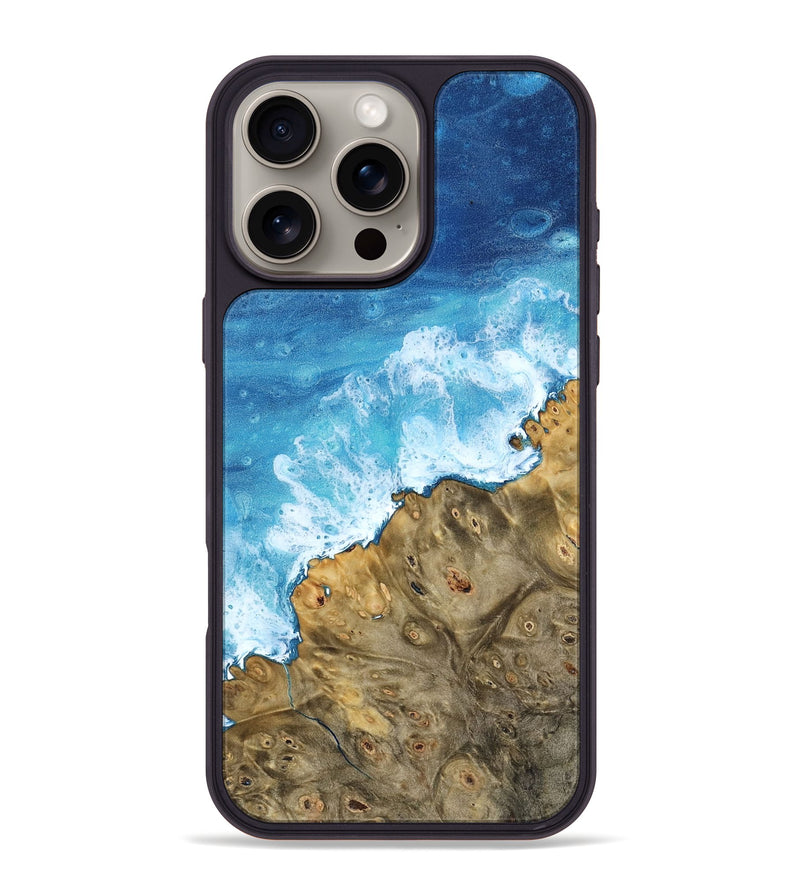 iPhone 16 Pro Max Wood Phone Case - Memphis (Coastal, 767478)