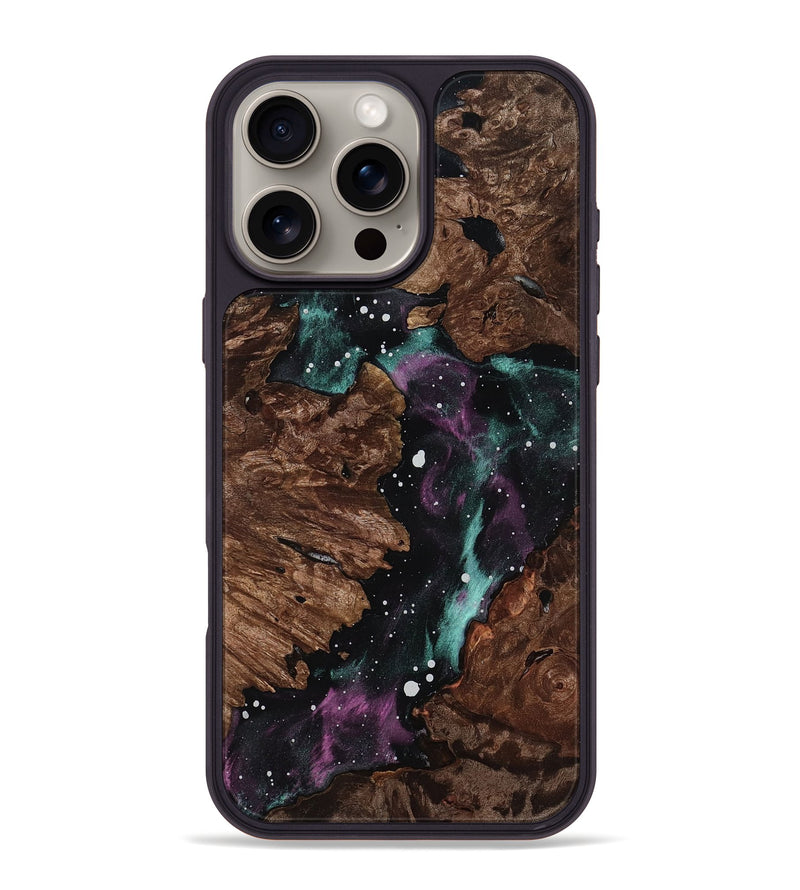 iPhone 16 Pro Max Wood Phone Case - Jeff (Cosmos, 767486)