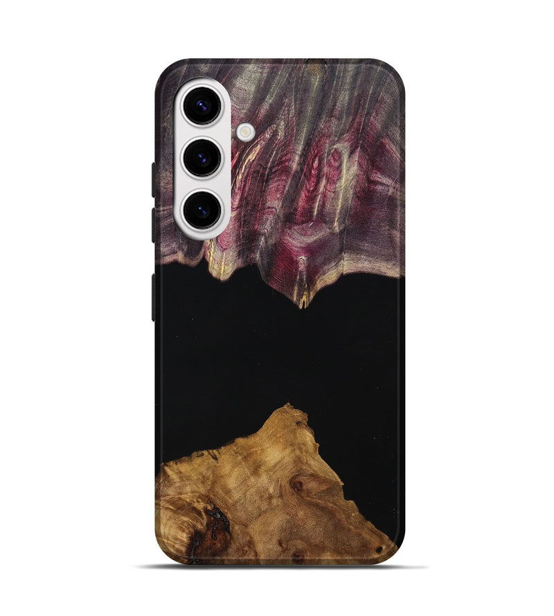 Galaxy S25 Wood Live Edge Phone Case - Rocio (Wood Burl, 767506)