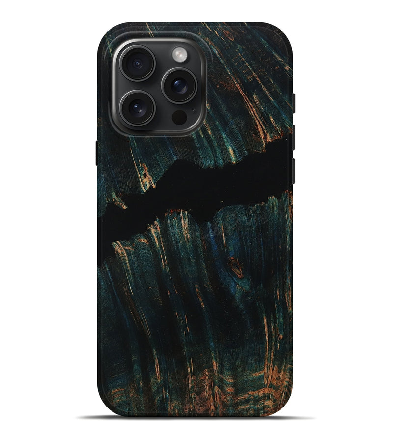 iPhone 16 Pro Max Wood Live Edge Phone Case - Kay (Wood Burl, 767517)