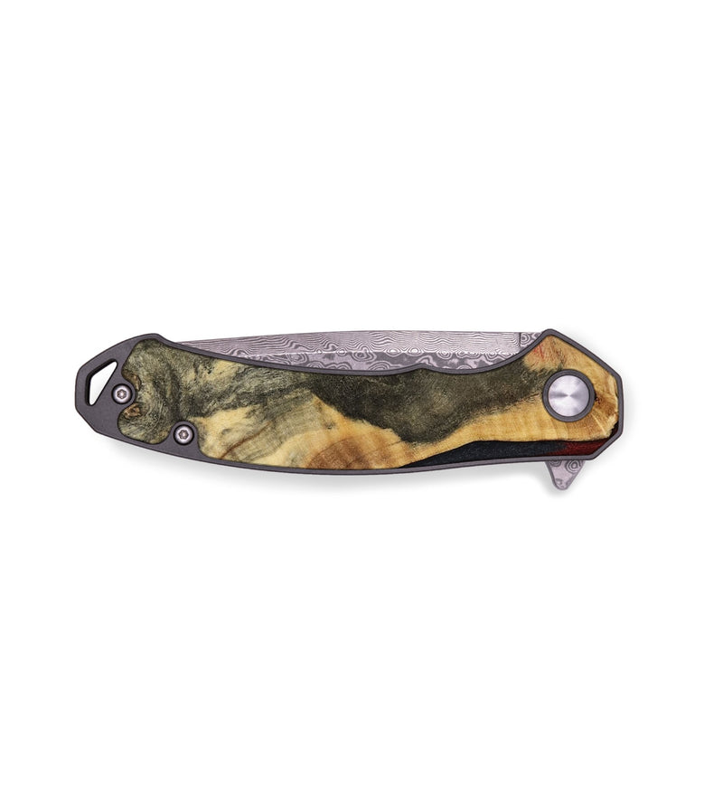 EDC Wood Pocket Knife - Nat (Red, 767565)