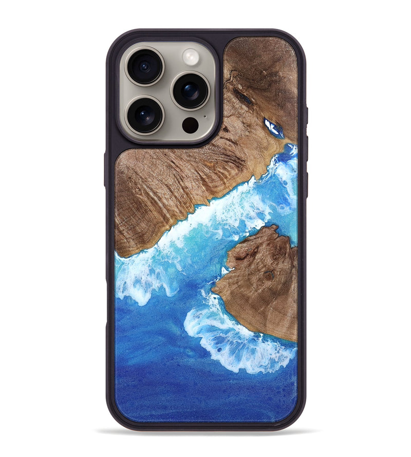 iPhone 16 Pro Max Wood Phone Case - Vickey (Coastal, 767703)