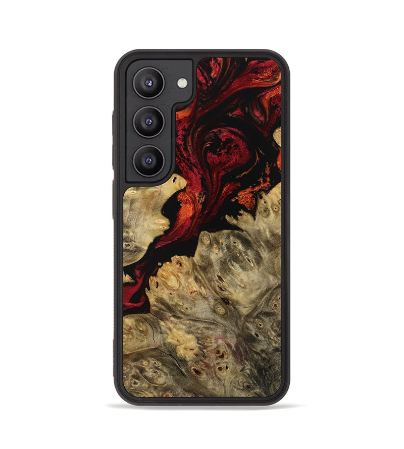 Galaxy S23 Wood Phone Case - Milford (Red, 767709)