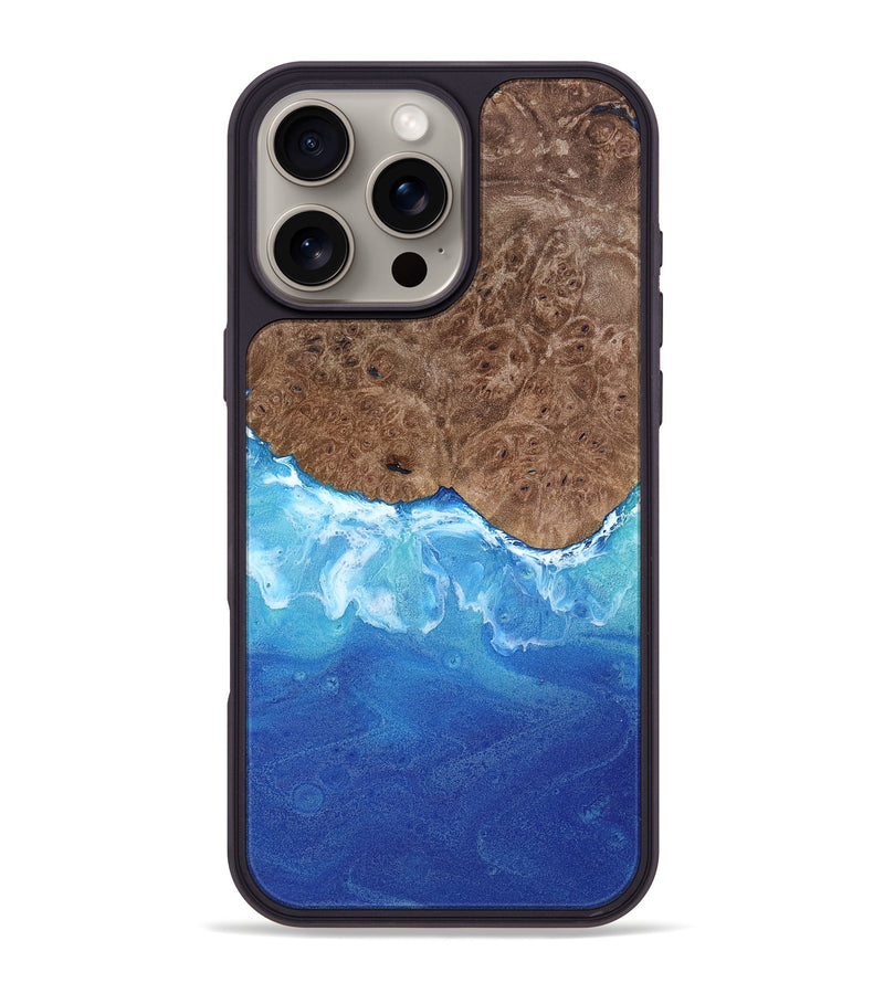 iPhone 16 Pro Max Wood Phone Case - Cristin (Coastal, 767723)