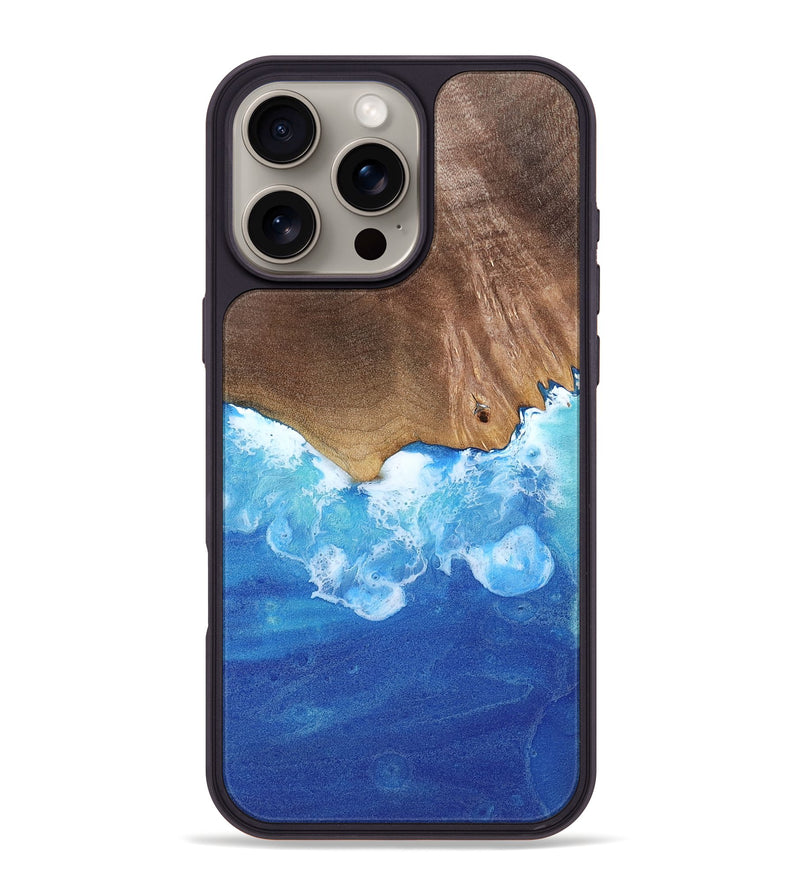 iPhone 16 Pro Max Wood Phone Case - Cliff (Coastal, 767725)