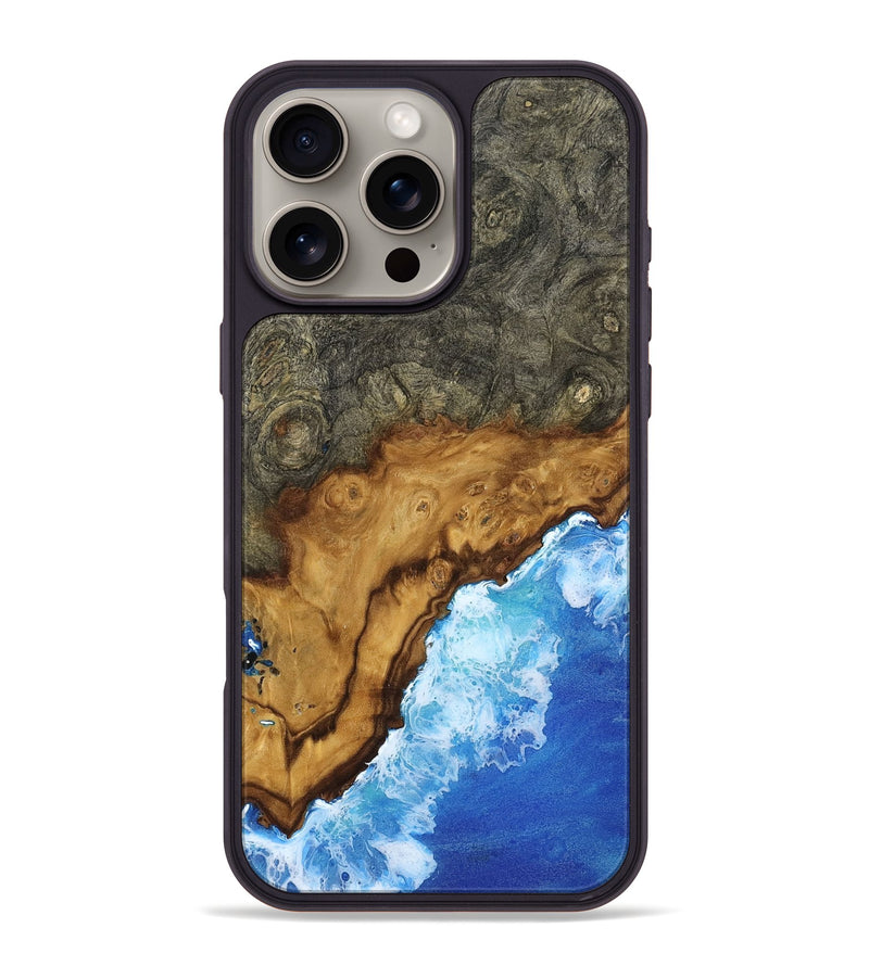iPhone 16 Pro Max Wood Phone Case - Pierce (Coastal, 767737)