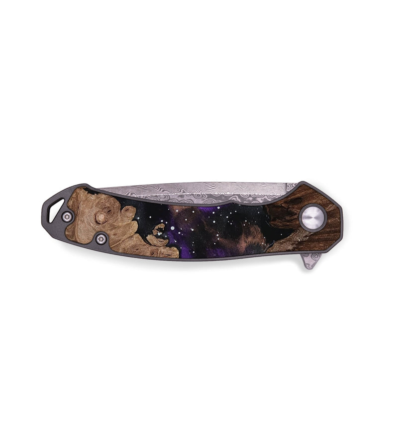 EDC Wood Pocket Knife - Haley (Cosmos, 767757)