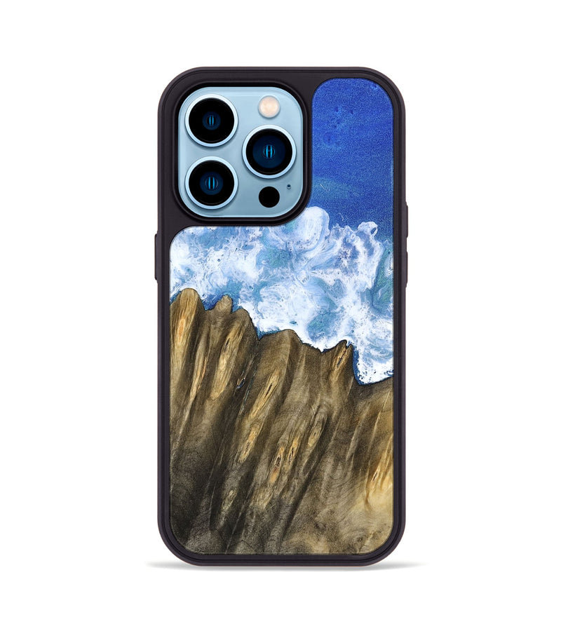 iPhone 14 Pro Wood Phone Case - Janie (Coastal, 767799)