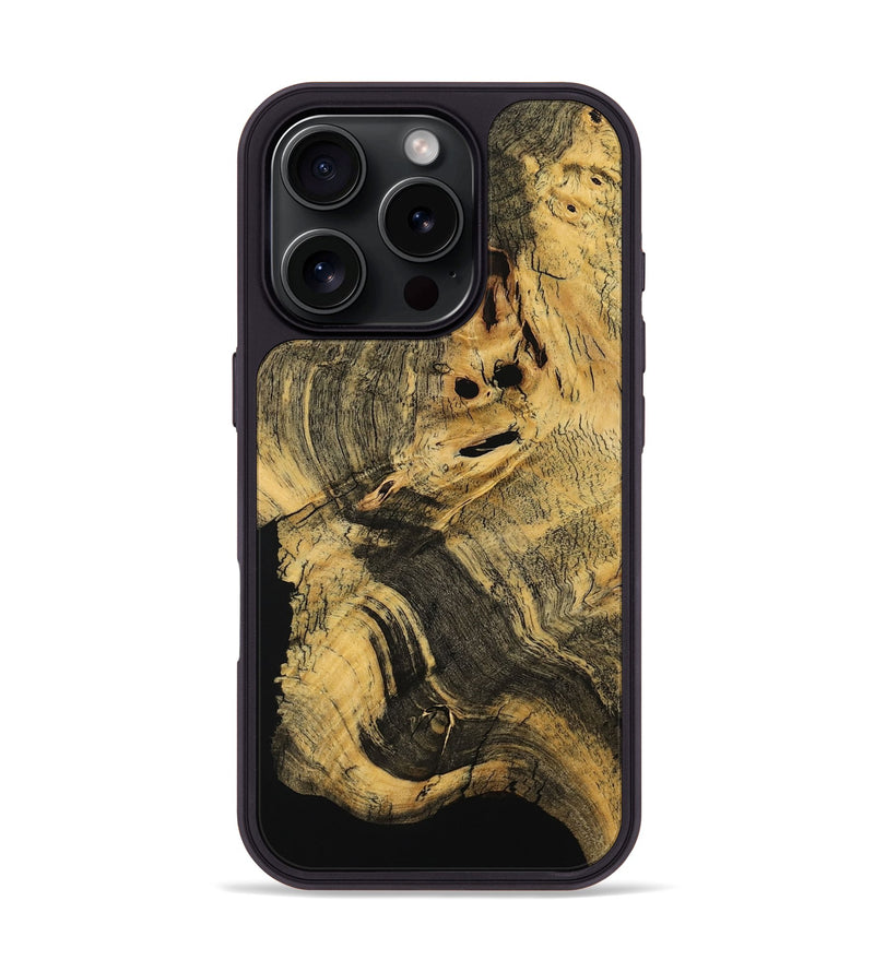iPhone 16 Pro Wood Phone Case - Conner (Wood Burl, 767865)