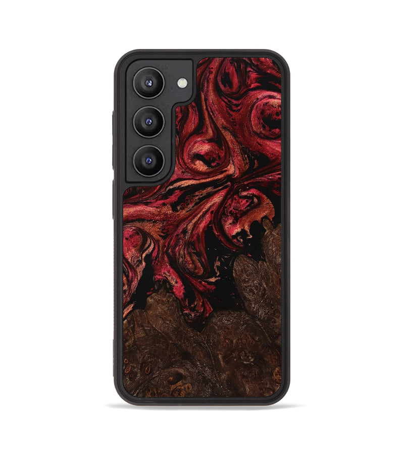 Galaxy S23 Wood Phone Case - Quinton (Red, 767870)