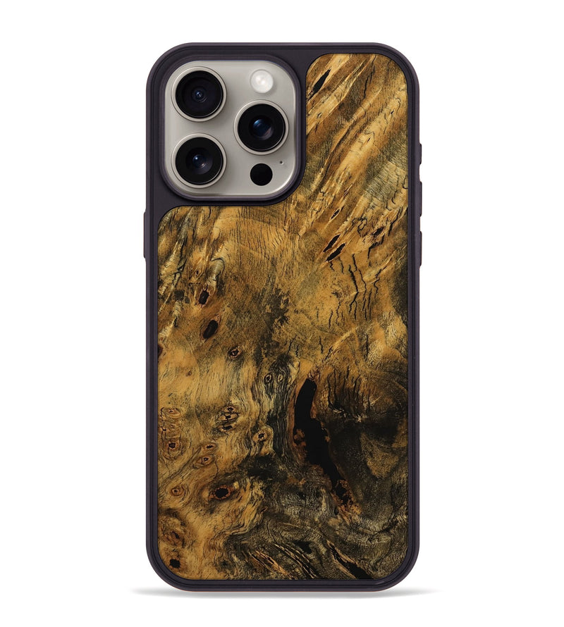 iPhone 15 Pro Max Wood Phone Case - Carmen (Wood Burl, 767906)