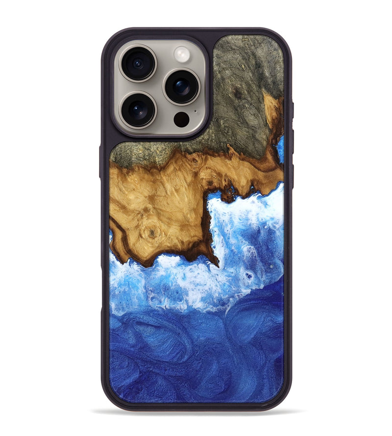 iPhone 16 Pro Max Wood Phone Case - Hallie (Coastal, 767969)