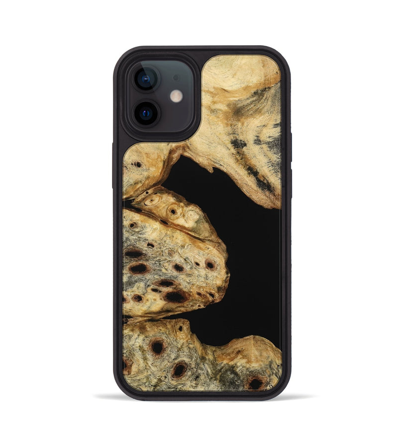 iPhone 12 Wood Phone Case - Troy (Wood Burl, 767989)