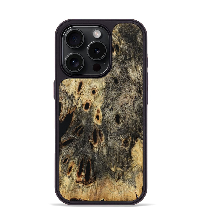 iPhone 16 Pro Wood Phone Case - Ezekiel (Wood Burl, 768000)