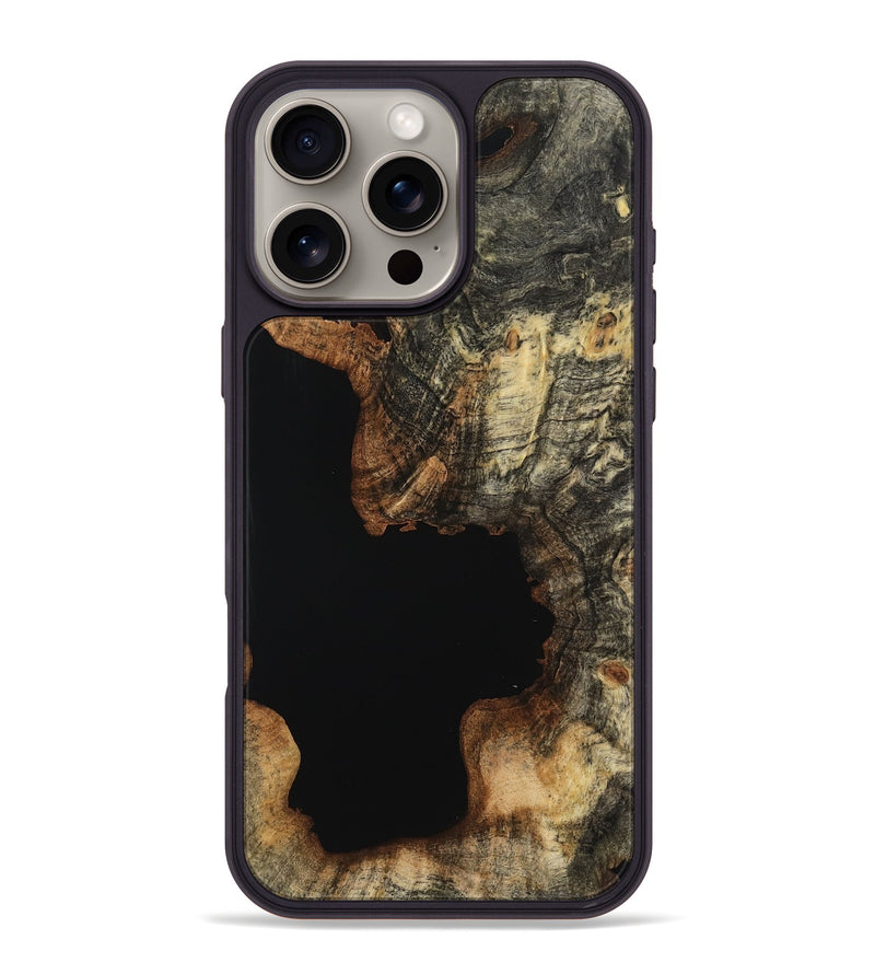 iPhone 16 Pro Max Wood Phone Case - Jayson (Wood Burl, 768005)