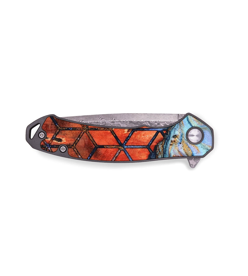 EDC Wood Pocket Knife - Erykah (Pattern, 768021)