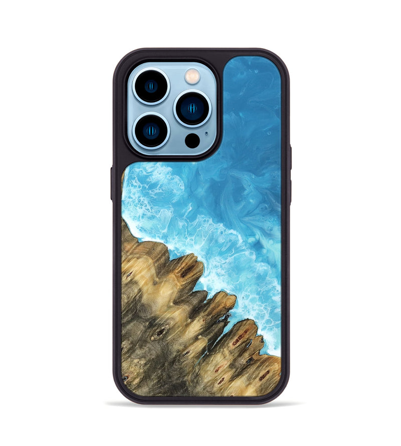 iPhone 14 Pro Wood Phone Case - Elva (Coastal, 768078)