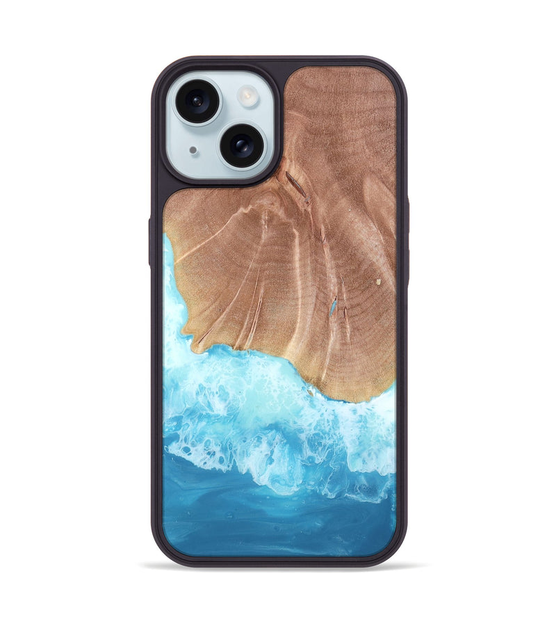 iPhone 15 Wood Phone Case - Terence (Coastal, 768102)