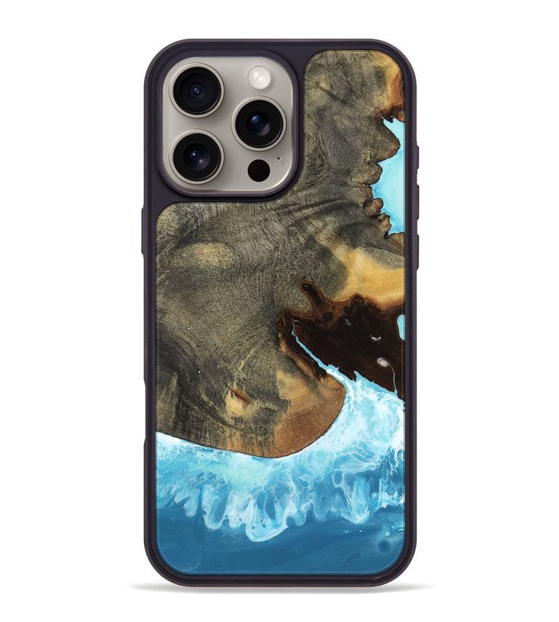 iPhone 16 Pro Max Wood Phone Case - Rocky (Coastal, 768113)