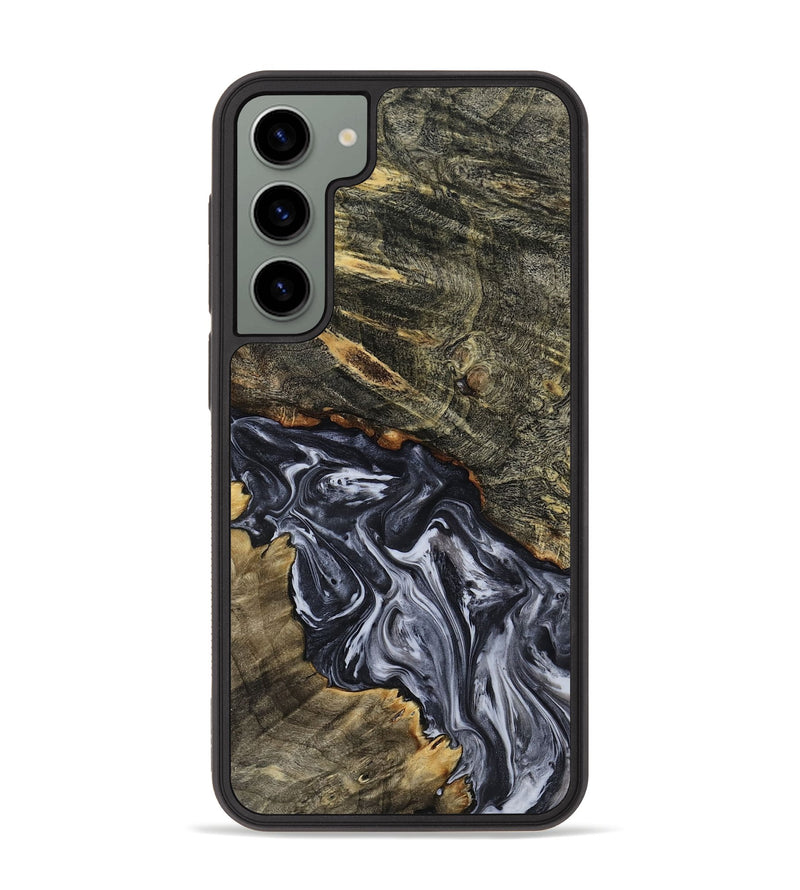 Galaxy S23 Plus Wood Phone Case - Talon (Black & White, 768141)