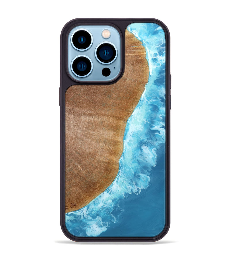 iPhone 14 Pro Max Wood Phone Case - Kirstie (Coastal, 768219)