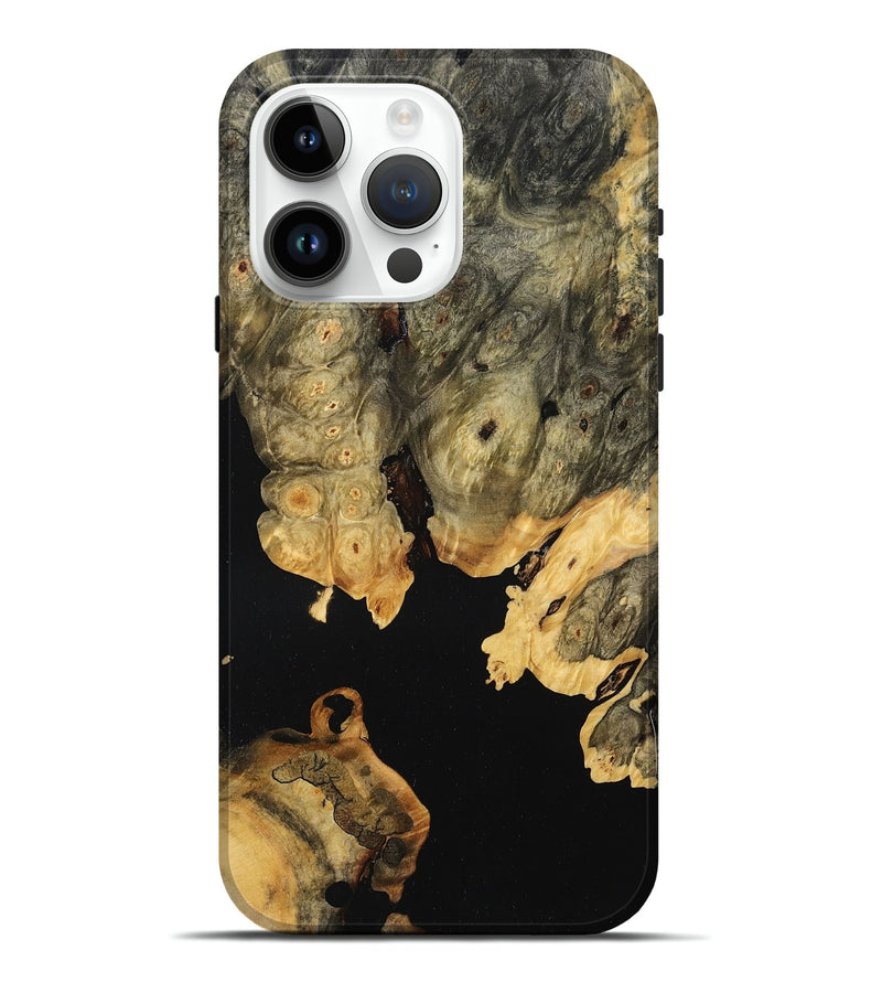 iPhone 15 Pro Max Wood Live Edge Phone Case - Freida (Wood Burl, 768274)