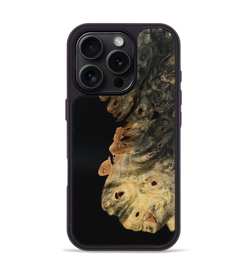 iPhone 16 Pro Wood Phone Case - Nikita (Wood Burl, 768476)