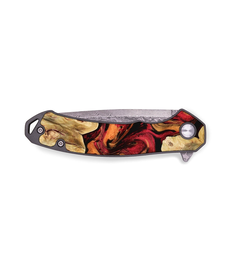 EDC Wood Pocket Knife - Clarisa (Red, 768505)