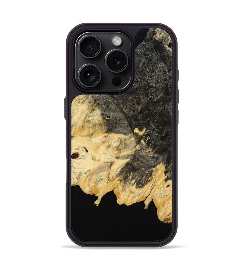 iPhone 16 Pro Wood Phone Case - Aydan (Wood Burl, 768507)