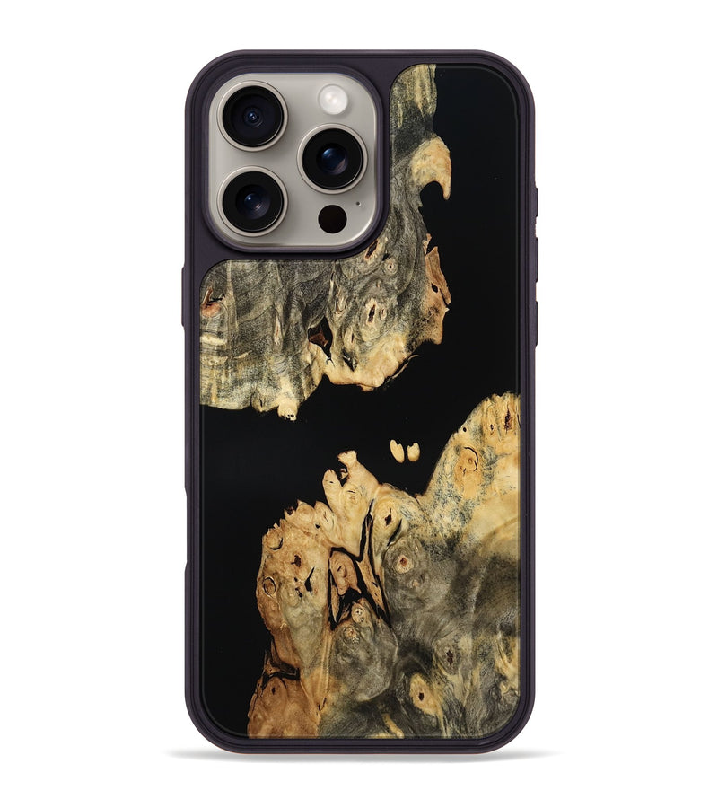 iPhone 16 Pro Max Wood Phone Case - Rosia (Wood Burl, 768510)