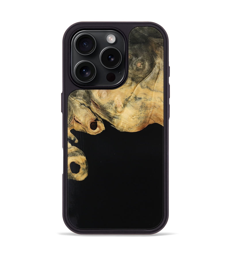 iPhone 16 Pro Wood Phone Case - Ottilie (Wood Burl, 768555)
