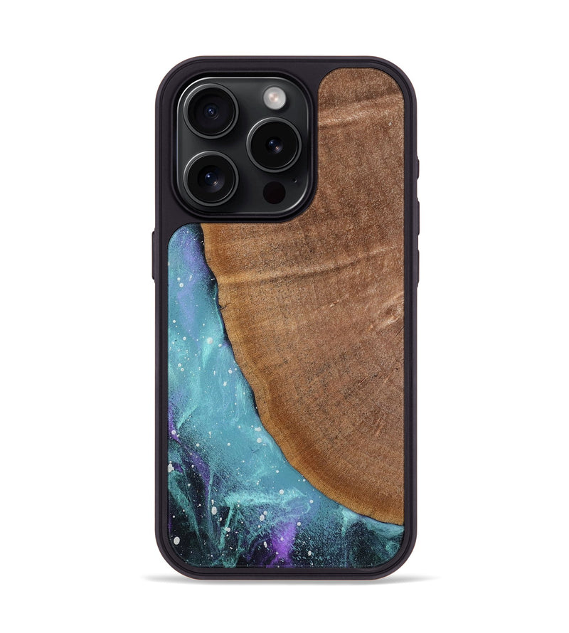 iPhone 15 Pro Wood Phone Case - Karter (Cosmos, 768586)