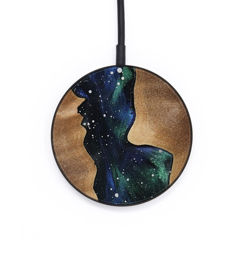 Circle Wood Wireless Charger - Colonel (Cosmos, 768589)