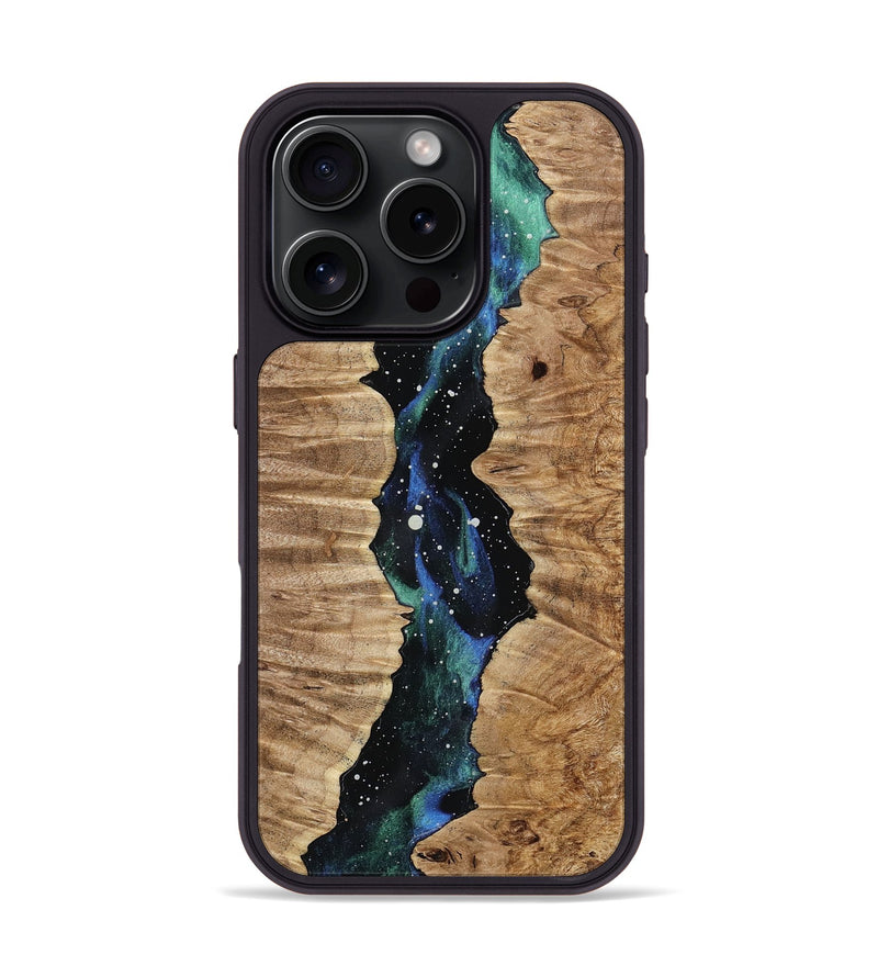 iPhone 16 Pro Wood Phone Case - Ima (Cosmos, 768593)