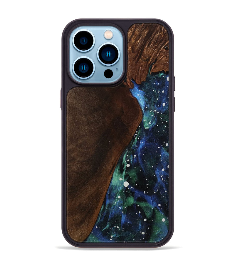 iPhone 14 Pro Max Wood Phone Case - Kaitlyn (Cosmos, 768608)