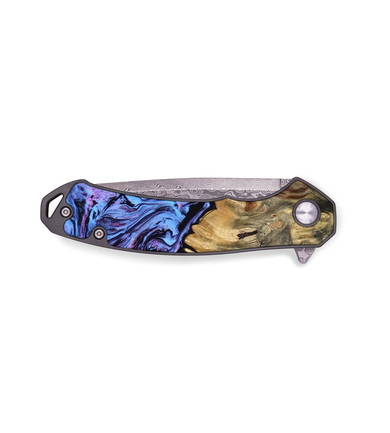 EDC Wood Pocket Knife - Eula (Purple, 768664)
