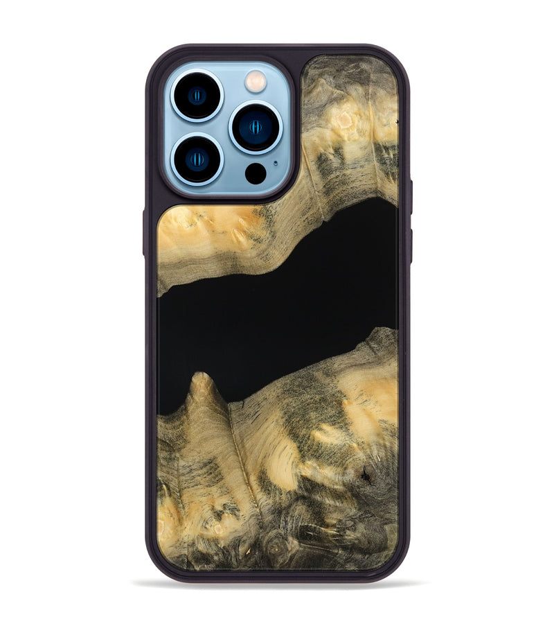 iPhone 14 Pro Max Wood Phone Case - Laney (Wood Burl, 768697)