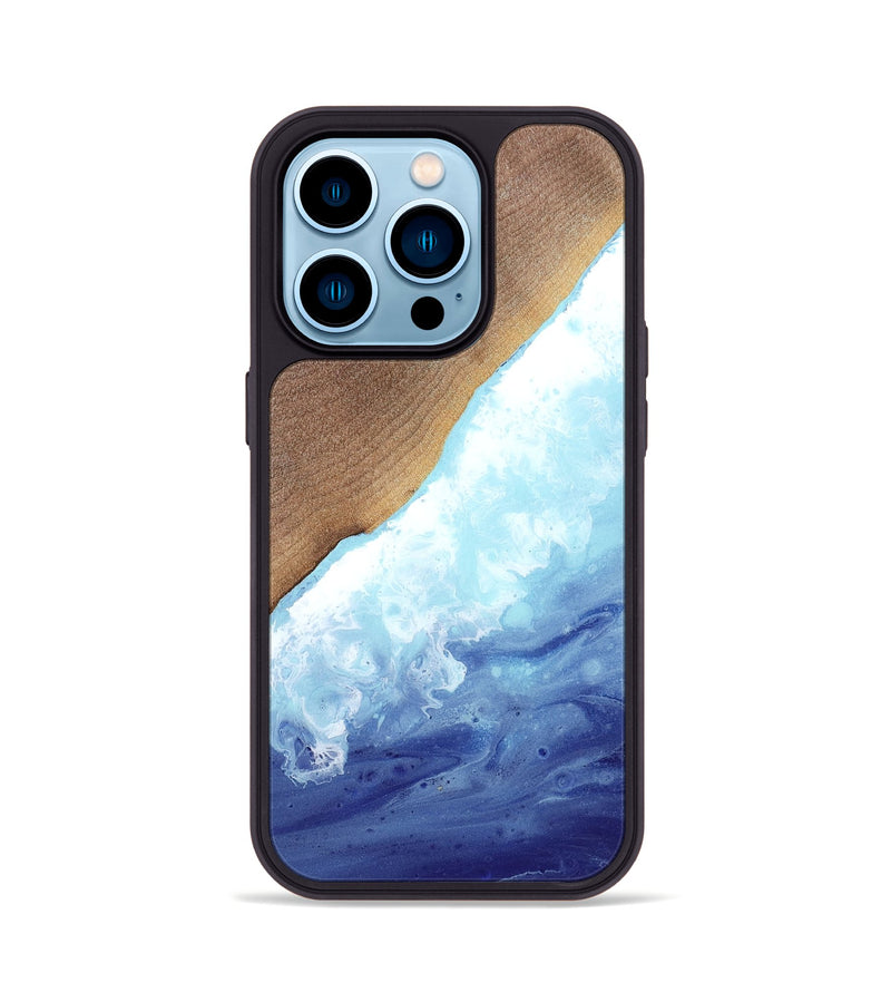 iPhone 14 Pro Wood Phone Case - Britny (Coastal, 768729)